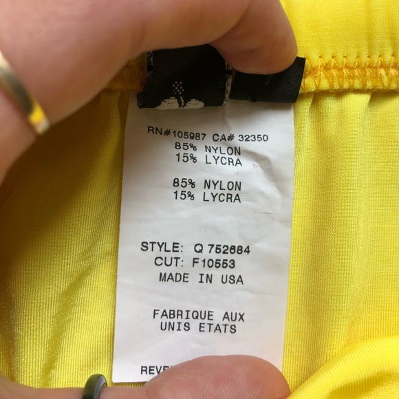 Raisins Yellow Bikini Coverup - Picture 5 of 8